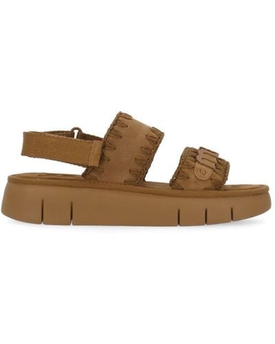 Mou Bounce Sandals - Brown
