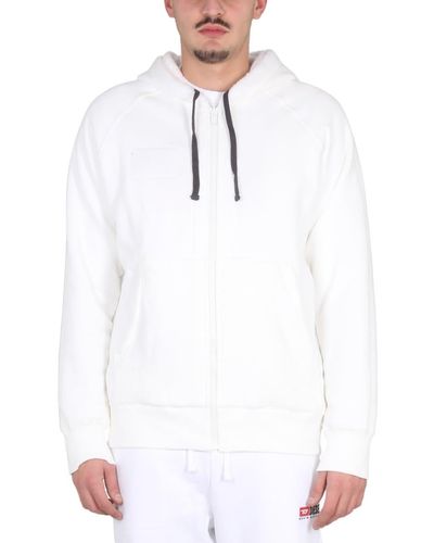 DIESEL Sweatshirt With Logo - White