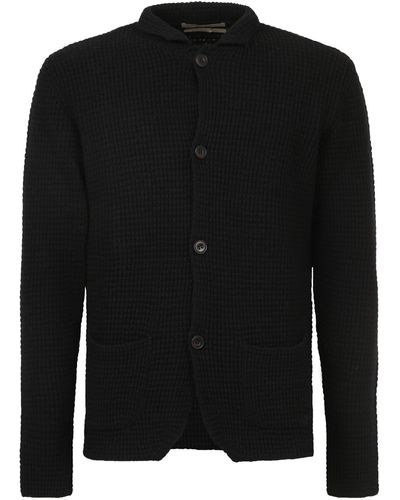 Original Vintage Style Wool Cardigan - Black