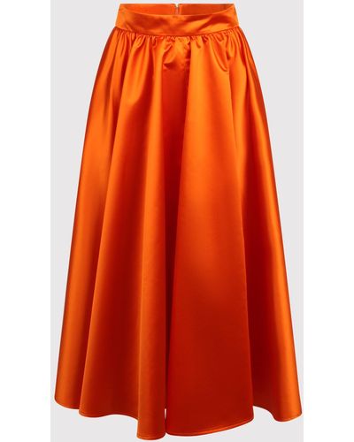 Patou Maxi Skirt - Orange
