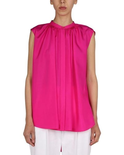 Alexander McQueen Silk Blouse - Pink