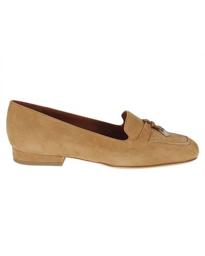 Loro Piana Champs Court Shoes - Brown