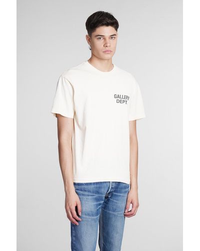 GALLERY DEPT. T-shirt In Beige Cotton - Natural
