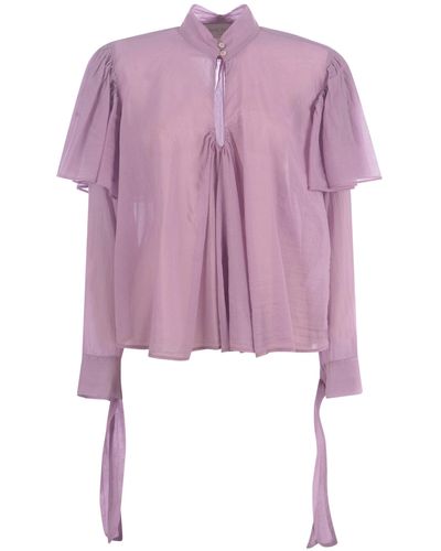 Forte Forte Silk Blouse - Pink