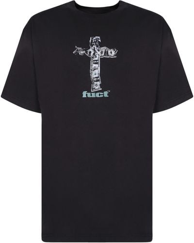 Fuct Money Crossed T-Shirt - Black