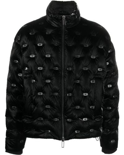Emporio Armani Jacket in Black for Men Lyst