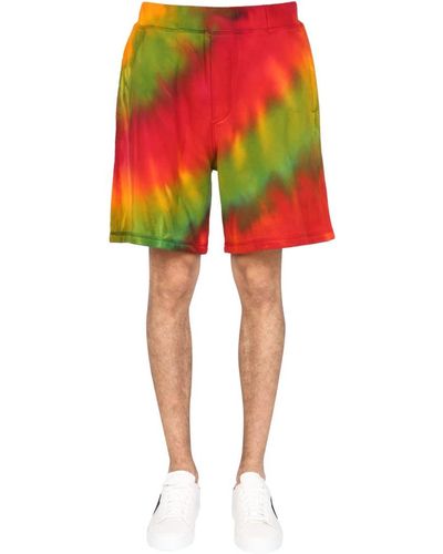 DSquared² Relaxed Fit Bermuda - Multicolour