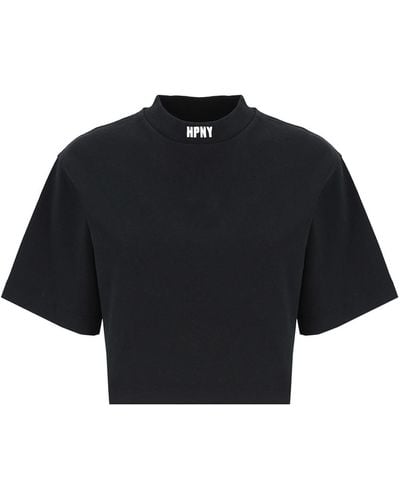 Heron Preston Hpny Cropped T-shirt - Black