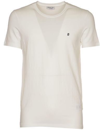 Dondup Round Neck T-Shirt - White