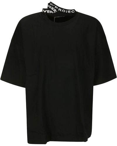Y. Project Evergreen Triple Collar T-Shirt - Black