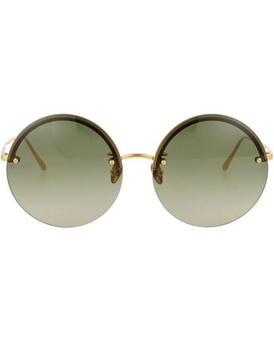 Linda Farrow Sunglasses - Green