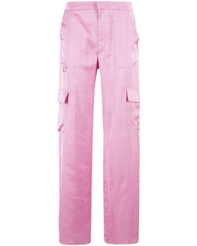 Chiara Ferragni Trousers Raso Oceania - Pink