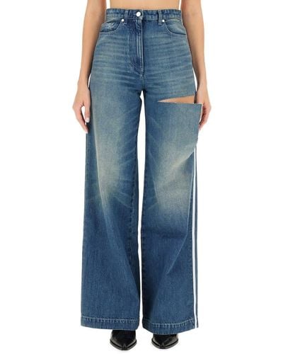 Peter Do Wide Jeans. - Blue