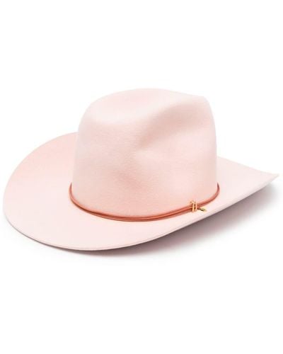 Van Palma Ezra Wool Hat - Pink