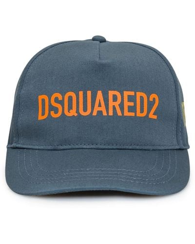 DSquared² Logo-embroidered Baseball Cap - Blue