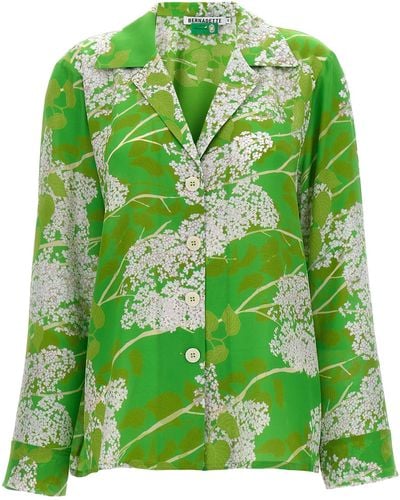 BERNADETTE Louis Shirt Shirt, Blouse - Green