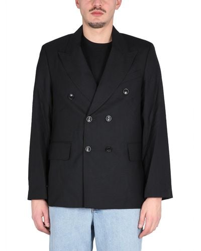 Our Legacy Double-breasted Jacket - Black