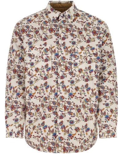Isabel Marant Printed Cotton Valdy Jacket - Multicolour