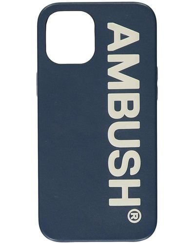 Ambush Logo Detail Iphone 12 Promax Case - Blue