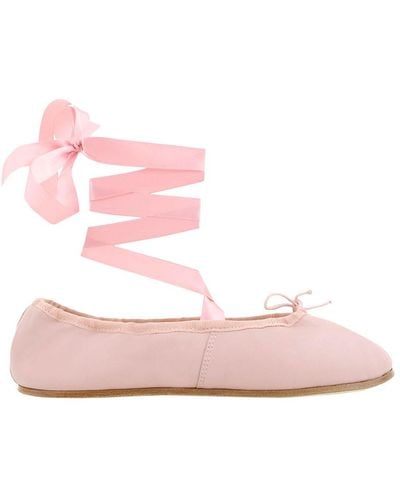 Repetto 'Sofia' Ballet Flats With Ribbon - Pink