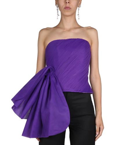 ANOUKI Bow Top - Purple