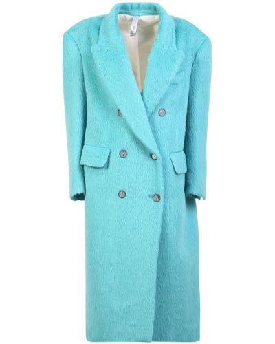Hevò Tailored Coat - Blue