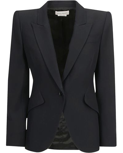 Alexander McQueen Blazer Jacket - Black