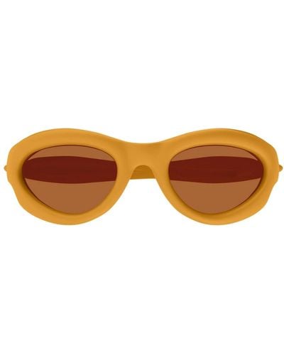 Bottega Veneta Bv1162s-002 - Orange Sunglasses - Black