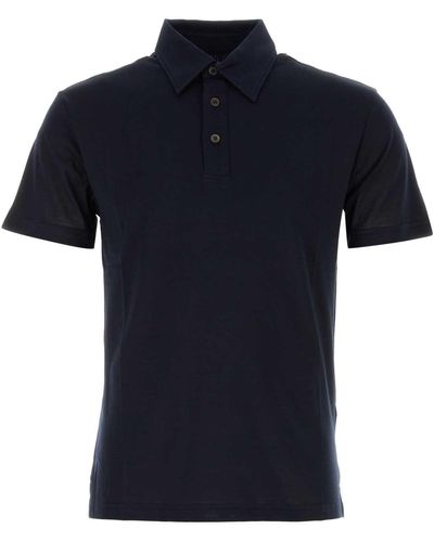 PT Torino Cotton Polo Shirt - Black