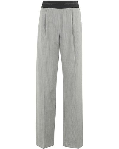 Helmut Lang Pull On Suit Pant - Gray