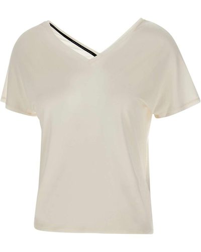 Rrd Cupro Fabric T-Shirt - White