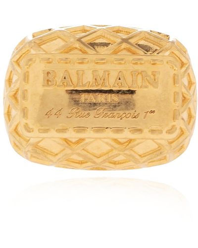 Balmain Brass Ring - Metallic