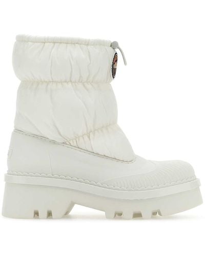 Chloé Nylon And Rubber Raina Boots - White