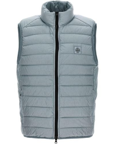 Stone Island Quilted Vest 100 Gr - Blue