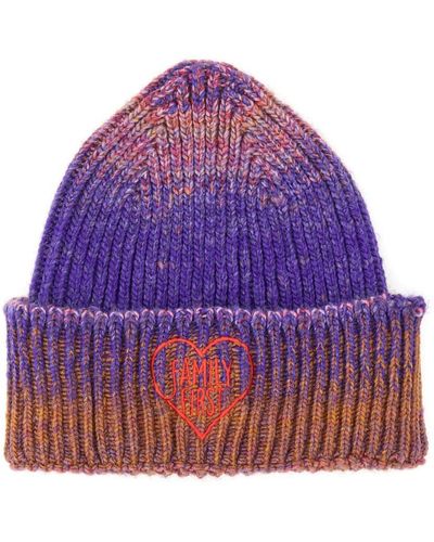 FAMILY FIRST Beanie Hat - Purple