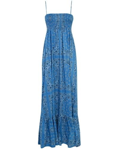 Mc2 Saint Barth Jemma Bandana Dress - Blue