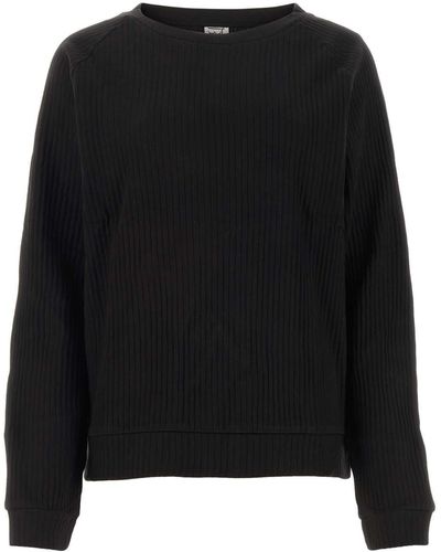 Baserange Cotton Sweatshirt - Black