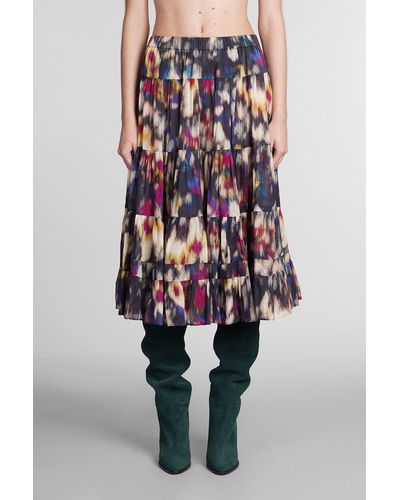 Isabel Marant Elfa Skirt - Multicolour