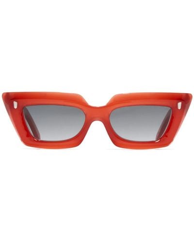 Cutler and Gross 1408 B1 Tomato Sunglasses - Red