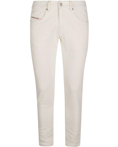 DIESEL Skinny Fit Jeans - White
