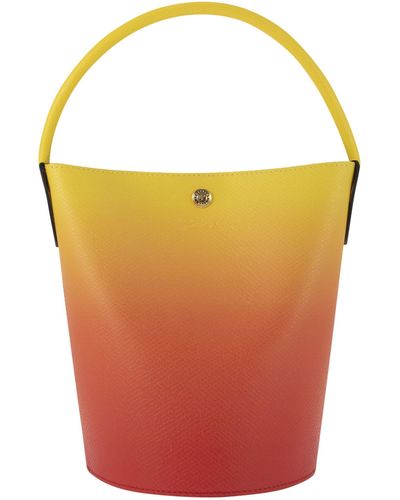 Longchamp Épure - Bucket Bag - Yellow