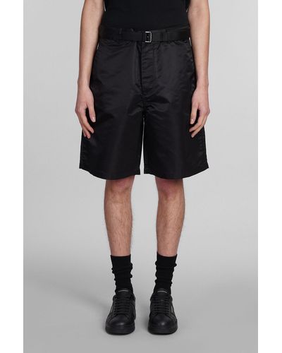 Black Emporio Armani Shorts for Men | Lyst