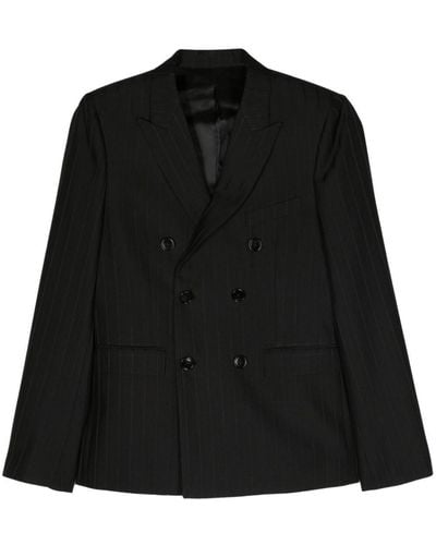 Celine Striped Carnaby Jacket - Black