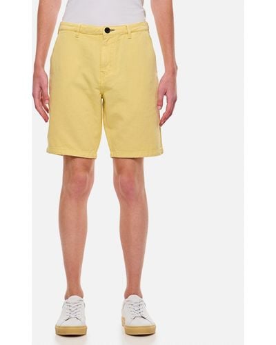 PS by Paul Smith Cotton Shorts - Yellow