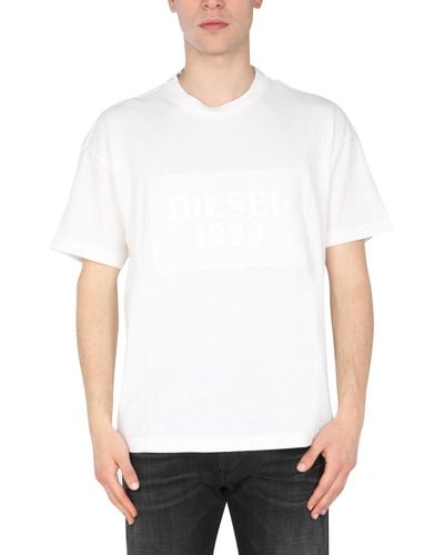 DIESEL Crew Neck T-shirt - White