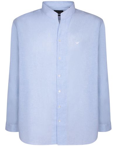 Emporio Armani Shirts - Blue