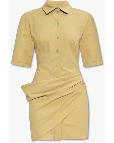 Jacquemus Camisa Dress - Yellow