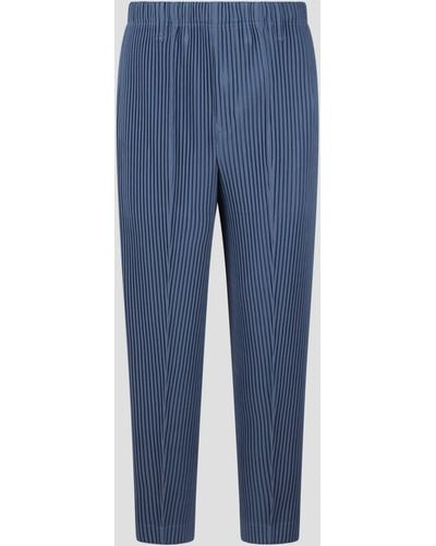 Homme Plissé Issey Miyake Compleat Trousers - Blue