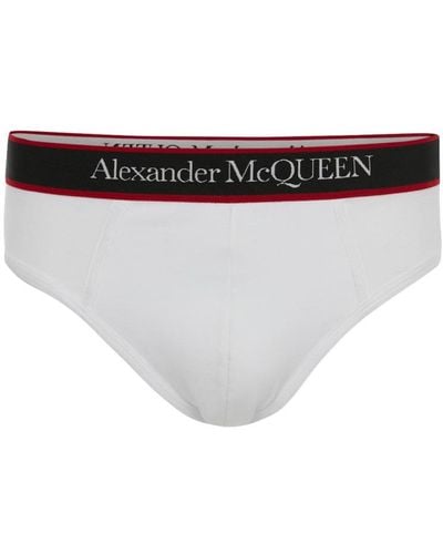 Alexander McQueen Slip Selvedge - White