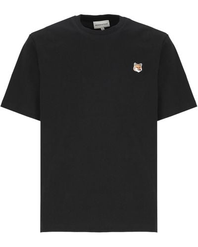 Maison Kitsuné Fox Head T-Shirt - Black